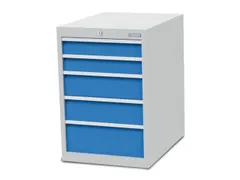 ladekast,HxBxD 819x555x736mm,5lade(n),volledig uittrekbaar