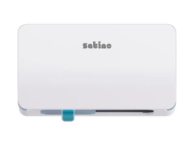 Toiletpapierdispesnser Satino MT1 Hyginity duo wit 333426