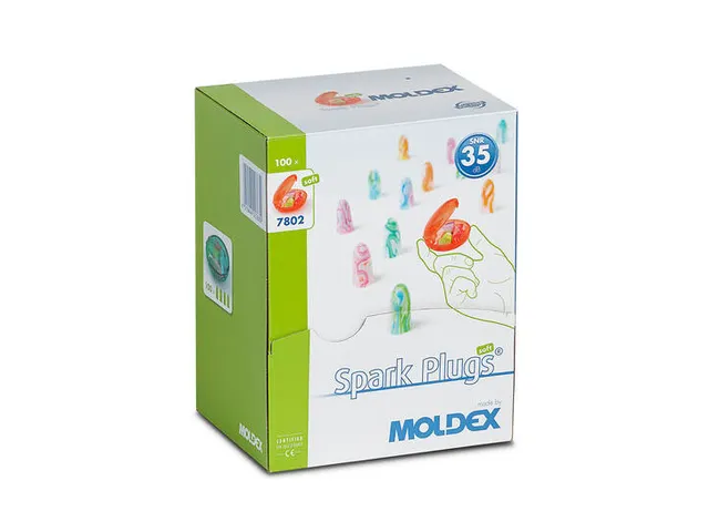 Bouchon d'oreilles Moldex Spark Plugs SNR 35db Sachet 2 paires