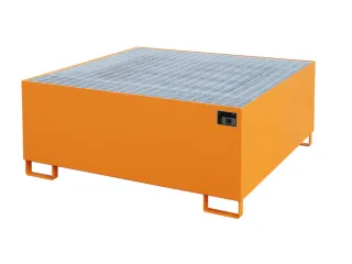 opvangbak,v. 1xIBC,opvangvol. 1000l,HxBxD 630x1460x1460mm,m. rooster - 2