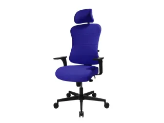 Topstar Bureaustoel Art Comfort met hoofdsteun, koningsblauw - 6