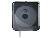 Dispenser Euro Pearl toiletrolhouder maxi zwart