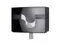 Toiletpapier dispenser Celtex Megamini Bis zwart 2 rol