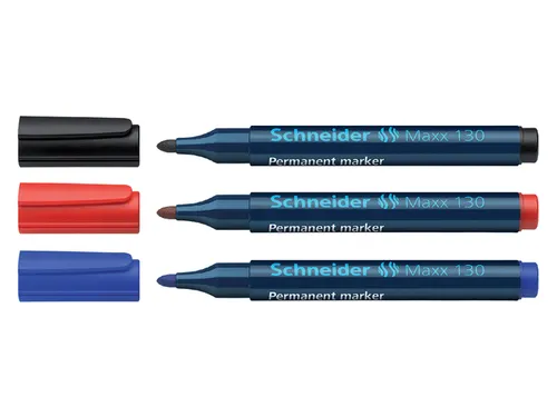 Viltstift Schneider Maxx 130 Rond Blauw 1-3mm