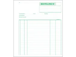 bestellingen, ft 21 x 18 cm, Nederlandstalig