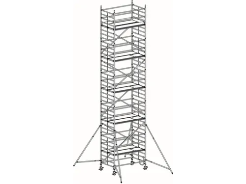 rolsteiger,reik H 11,4m,steiger H 10,64m,5platform(s),m. luik