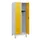 schoollocker,HxBxD 1630x600x500mm,2vak,vak B 300mm,cil.-slot,voeten