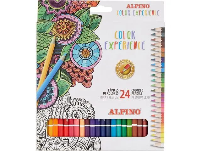 #Kleurpotloden Alpino Colour Experience set a 24 st.