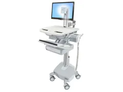 Medische Trolley StyleView Cart met LCD Pivot, LiFe Powered 1 Lade