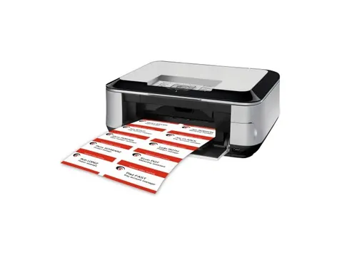 Badgekaart Avery L4726-20 40x75mm microperforatie 240 stuks