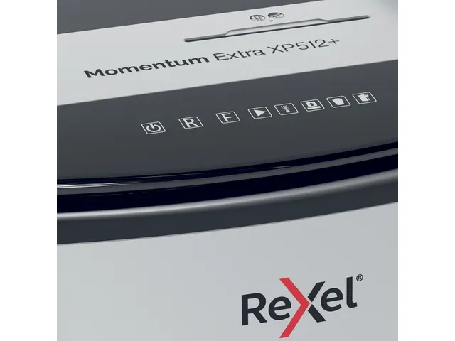 Destructeur Rexel Momentum Extra XP512+ particules 2x15mm
