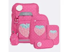 Schooltasset Beckmann Classic Strawberry 6-delig