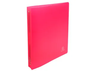 Ringmap 4 ringen 30 mm polypropyleen Chromaline - A4 maxi-Rood - 2