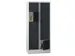 armoire multicases,HxlxP 1850x800x500mm,RAL7035,face avant RAL7016