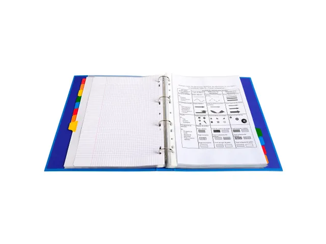 Tabblad Karton 160 Gram A4 + index 12 tabs wit