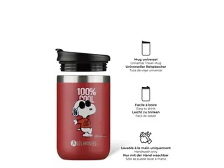 Thermosbeker Les Artistes Paris reisbeker 350ml Enjoy Snoopy - 2