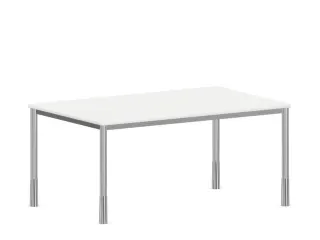 In hoogte verstelbaar bureau,HxBxD 720-840x1600x1000mm,Bl-wit - 2