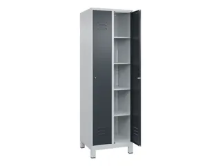 wasgoedverdeelkast,HxBxD 1950x600x500mm,vak B 300mm,cilinderslot - 2
