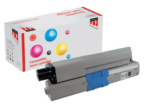 Tonercartridge Quantore alternatief tbv Oki 44469803 zwart