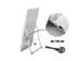Chevalet Smart Line Digital avec écran Samsung 43 inch Blanc