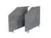 akoestische zijwand,HxBxD 500x735x25mm,geluidabsorberend vlies