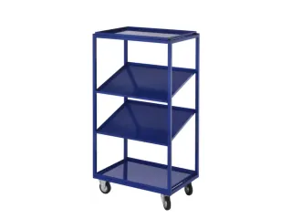 Bijzet- En Verzamelwagen 200kg 1315x1015x485mm 4 Etages - 1