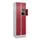 lockerkast,HxBxD 1950x600x500mm,2x5vakken,vak B 300mm,cil.-slot,sokkel