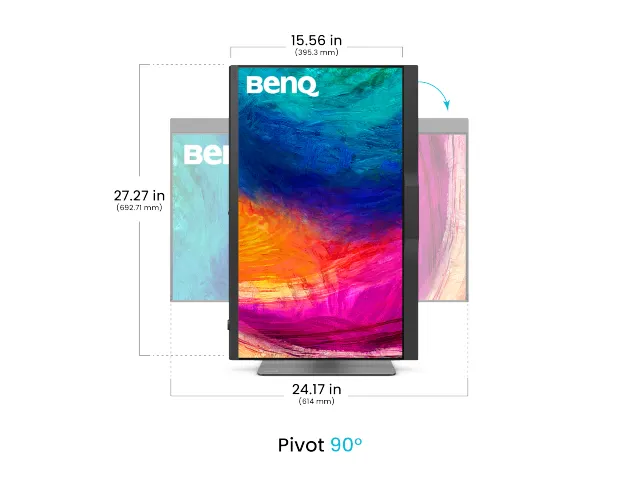 BenQ PD2770U 27 Inch 4K IPS Color Management Monitor