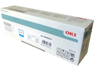 46490623 OKI ES toner cyan 6000pages - 1