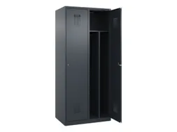 locker voor scheiding van kleding,HxBxD 1850x800x500mm,2vak