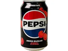 Zero Sugar Cherry frisdrank blik van 33 cl 24 stuks