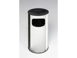 Combi-Asbak 44 Liter HxØ 710x355mm Rvs - 1