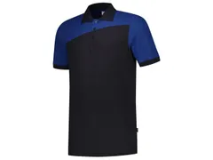 Polo Tricorp Bicolor coutures 202006, bleu roi/bleu marine, taille 4XL
