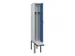 locker voor scheiding van kleding,HxBxD 2120x300x815mm,1vak