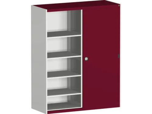 schuifdeurkast 2000x1600x650mm Stalen scheidingswand Ral7035 Ral3004