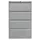 hangmappenkast,HxBxD 1321x800x622mm,4hangmappenframes,twee banen