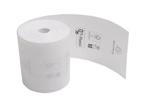 Telrol Exacompta 80mmx76m kern Ø12mm thermisch fenolvrij