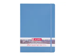 Schetsboek Talens Art Creation 80 witte vellen 140gr 210x300mm blauw - 2