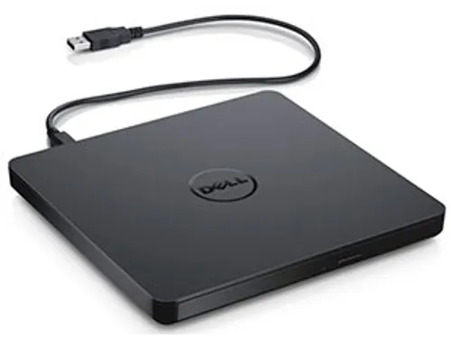 Ultradun USB dvd +/-rw-station DW316 Plug-And-Play Zwart