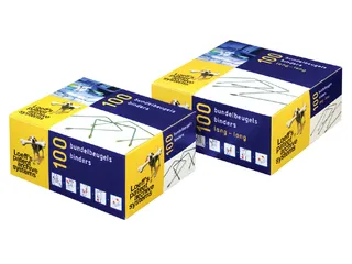 Bundelbeugel Loeff's 1222 standaard 100mm 100 stuks - 3