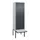 locker voor scheiding van kleding,HxBxD 2120x600x815mm,2vak