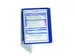 Durable 5551 Zichtpanelensysteem Wand VARIO WALL 5 tassen Blauw