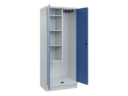 schoonmaakkast,HxBxD 1950x800x500mm,links 4vakken