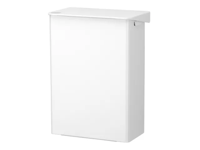 Afvalbak 6 liter aluminium wit AB 6 P ingo-man versie