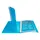 Ringmap PP CRYSTAL A4 2R 15mm blauw