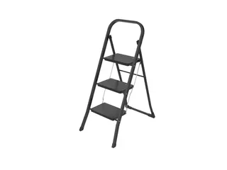 Huishoudtrap BRASQ 3 treden SL300 zwart - 2