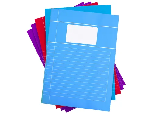 Schrift Verhaaktrend A4 80Blz Gelinieerd Assorti