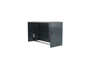 fietsgarage,aanbouwveld,HxBxD 1250x850x2050mm,wanden staal,dak staal - 1
