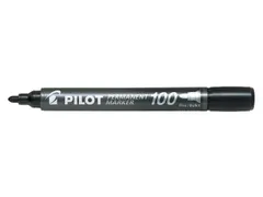Pilot Permanent Marker 100 Rond Fijne punt Zwart