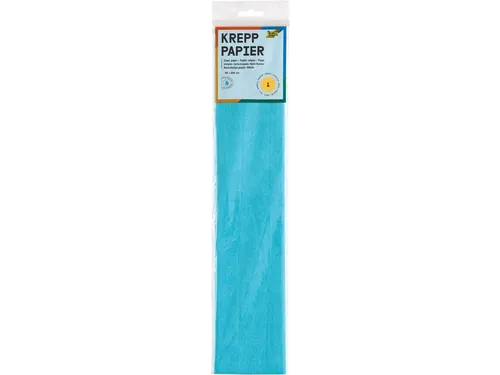 Crêpepapier Folia 50x250cm 10vel 120 lichtblauw
